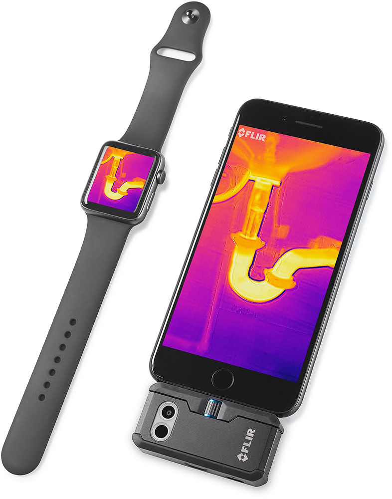 FLIR One Pro mit iPhone + Watch
