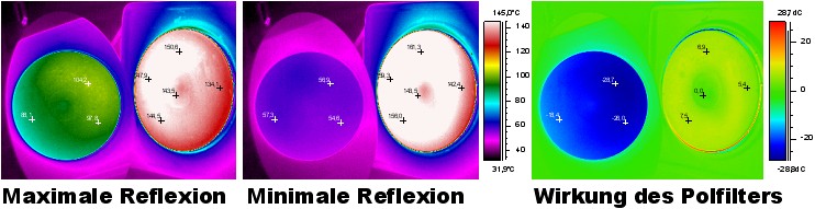 Einsatz eines ZnSe-Polfilters bei Spiegelung auf Silizium 53 kByte
